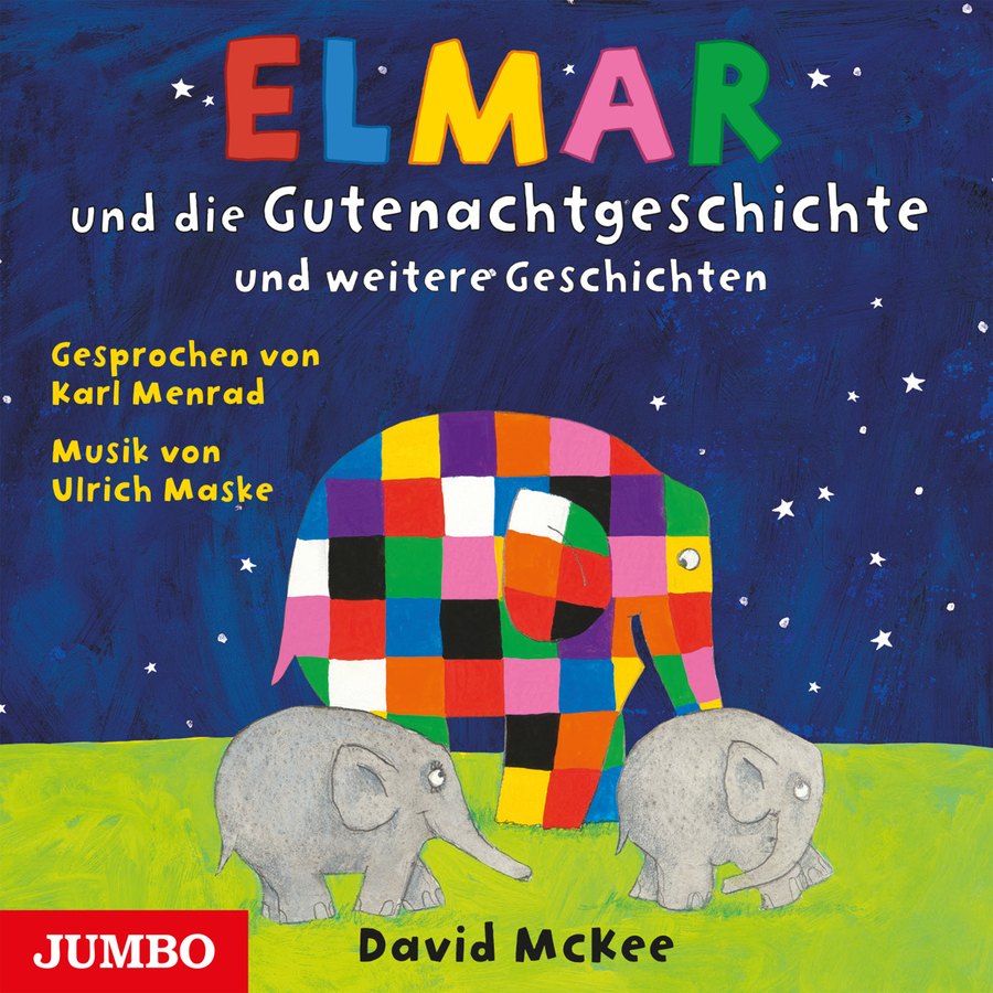 Cover Elmar und die Gutenachtgeschichte und weitere Geschichten