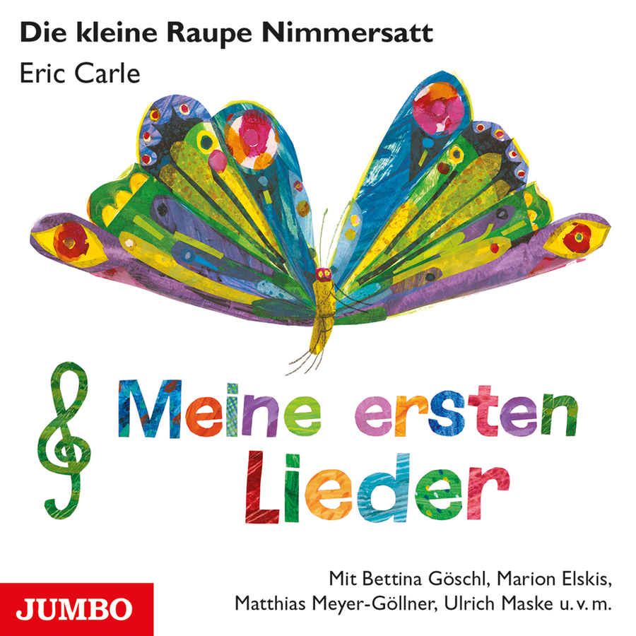 Cover Die kleine Raupe Nimmersatt. Meine ersten Lieder
