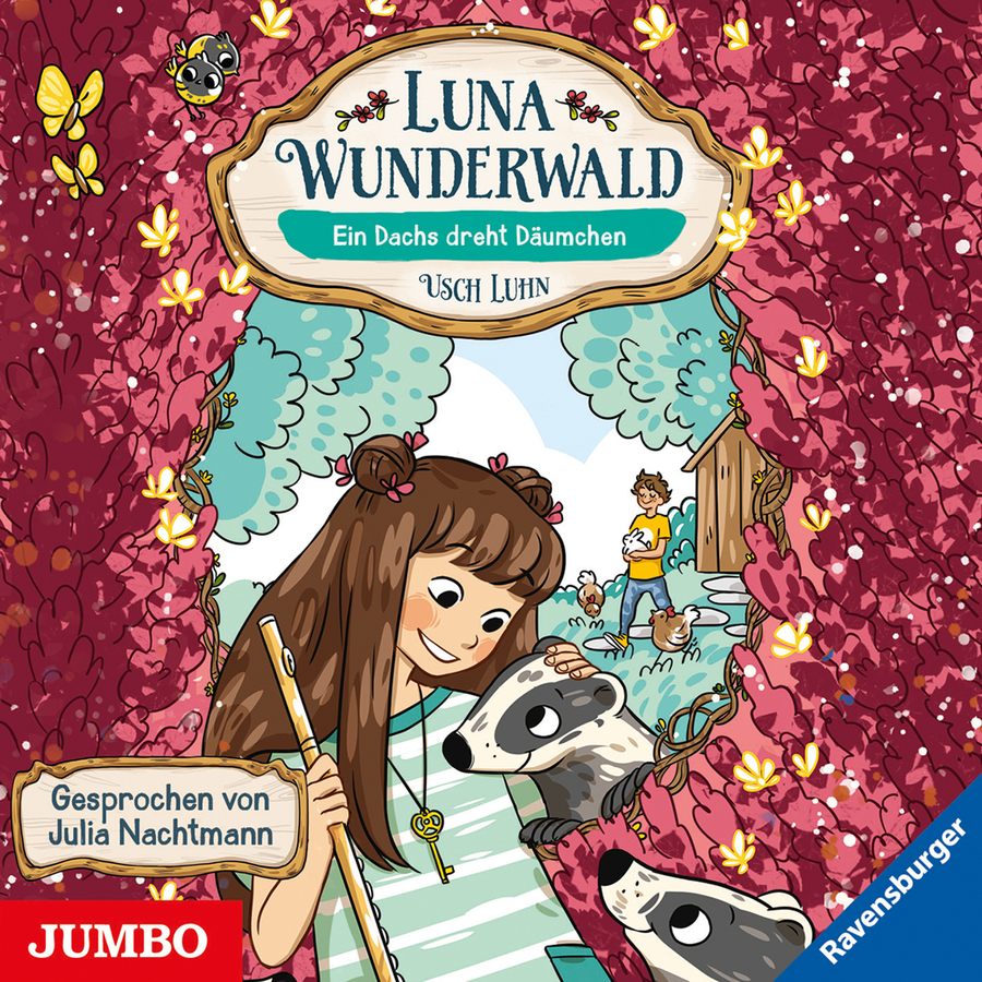 Cover Luna Wunderwald. Ein Dachs dreht Däumchen (Band 6)