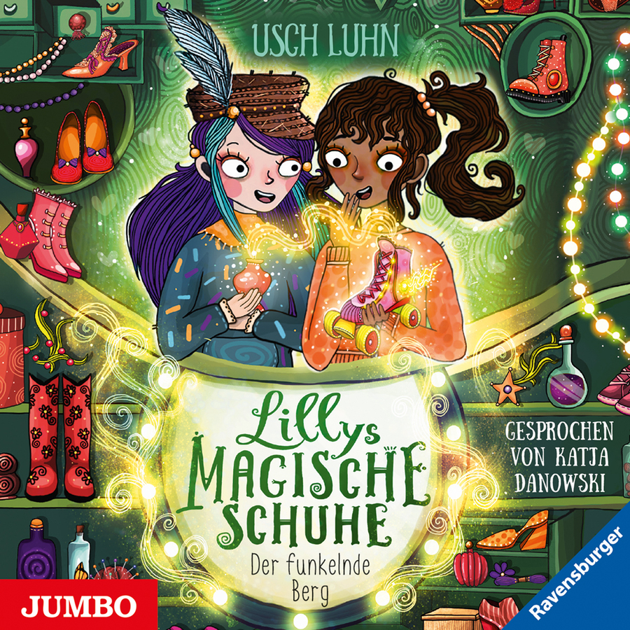 Cover Lillys magische Schuhe. Der funkelnde Berg (Band 5)