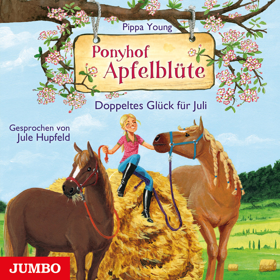Cover Ponyhof Apfelblüte. Doppeltes Glück für Juli (Band 21)