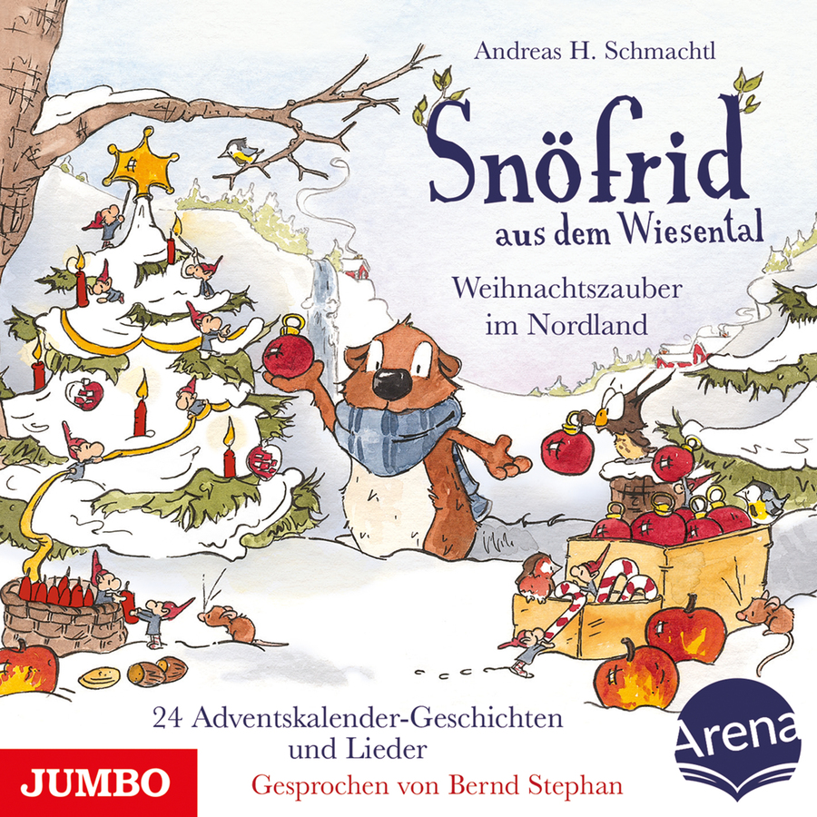 Cover Snöfrid aus dem Wiesental. Weihnachtszauber im Nordland - 24 Adventskalender-Geschichten