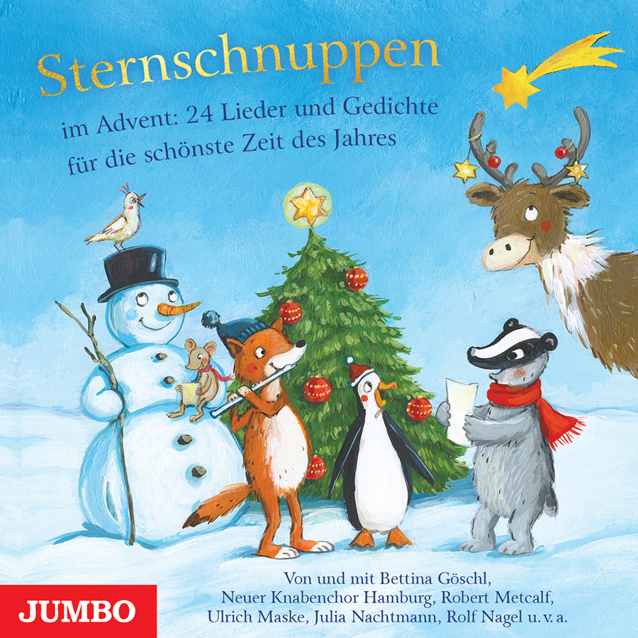 Cover Sternschnuppen im Advent. 24 Lieder und Gedichte für die schönste Zeit des Jahres