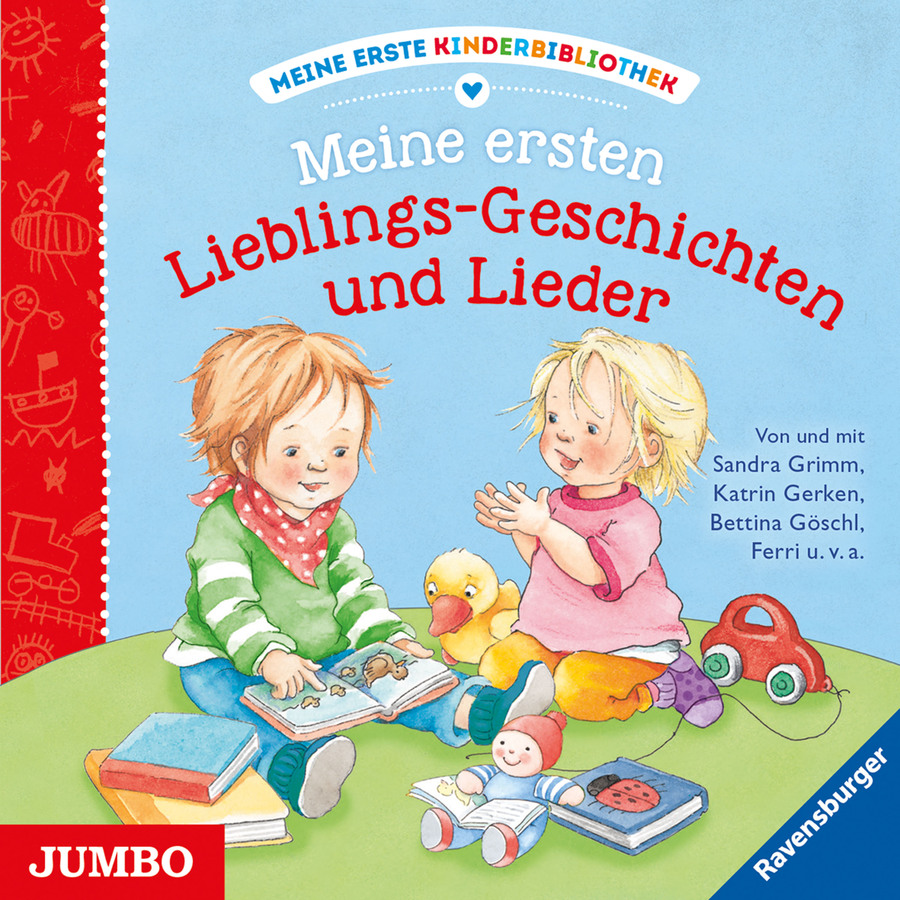 Cover Meine erste Kinderbibliothek. Meine ersten Lieblings-Geschichten und Lieder