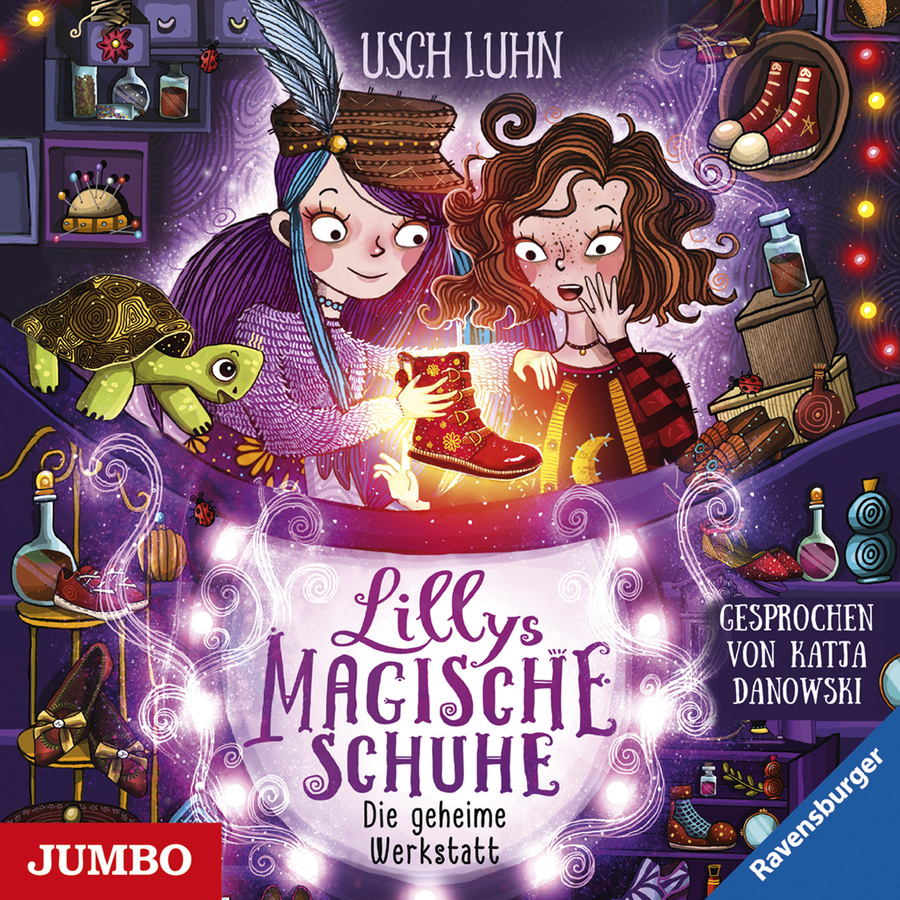 Cover Lillys magische Schuhe. Die geheime Werkstatt (Band 1)