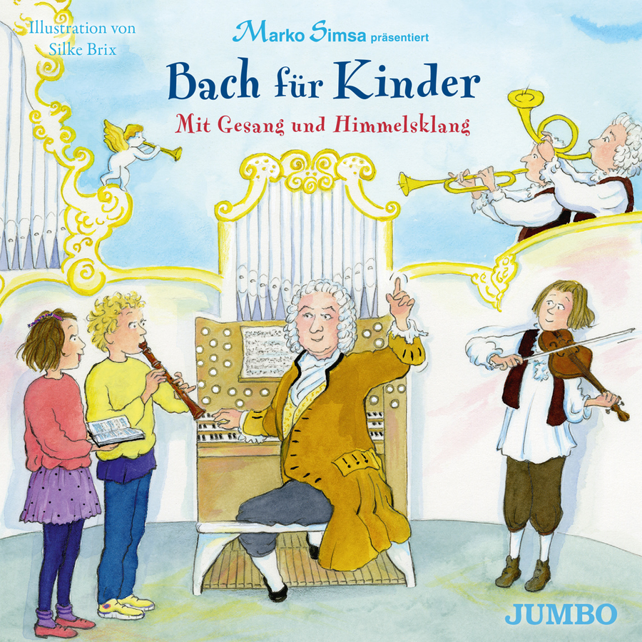Cover Bach für Kinder. Mit Gesang und Himmelsklang