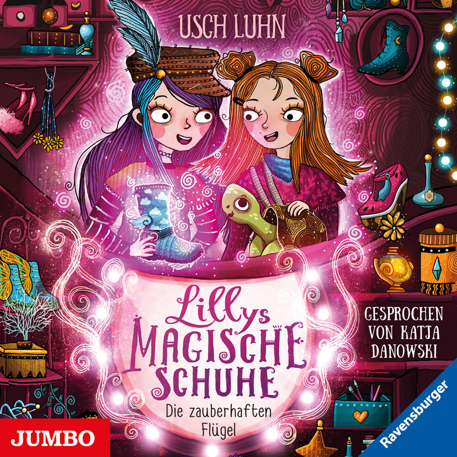 Cover Lillys magische Schuhe. Die zauberhaften Flügel (Band 3)
