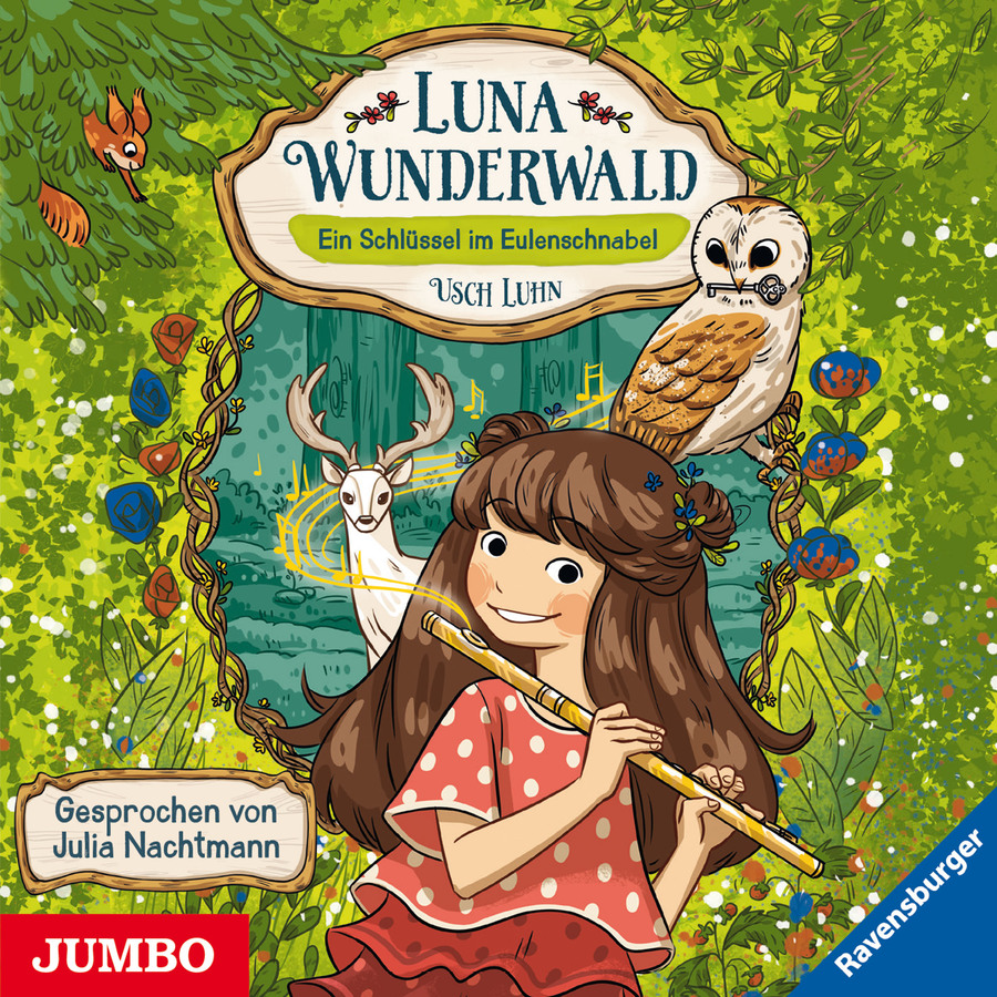 Cover Luna Wunderwald. Ein Schlüssel im Eulenschnabel (Band 1)