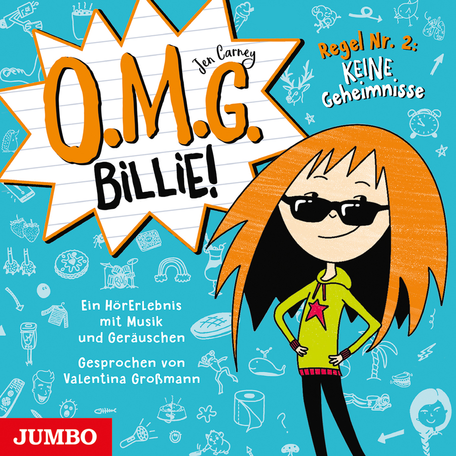 Cover O.m.g. Billie! - Regel No. 2: Keine Geheimnisse (Band 2)