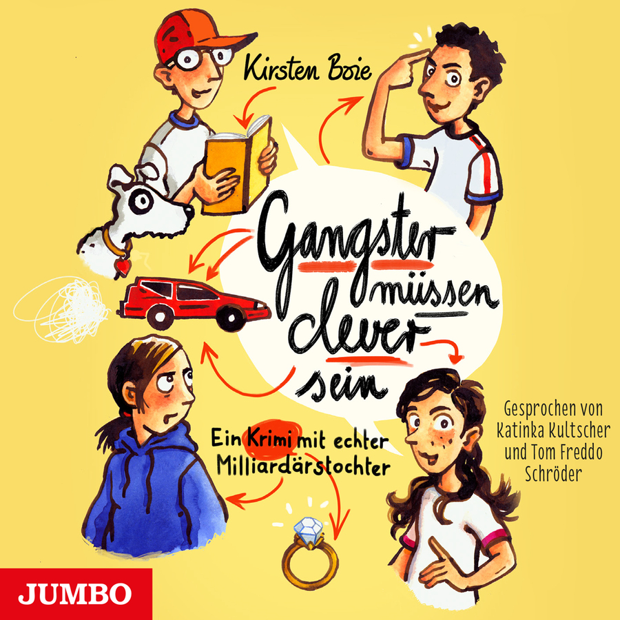 Cover Gangster müssen clever sein. Ein Krimi mit echter Milliardärstochter