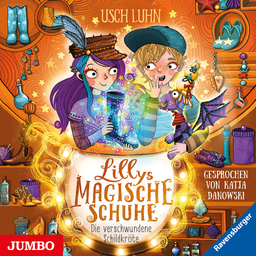 Cover Lillys magische Schuhe. Die verschwundene Schildkröte (Band 6)