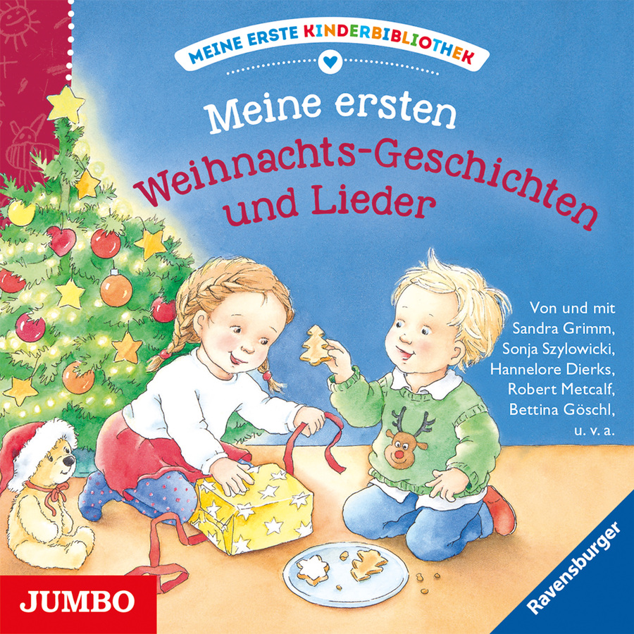 Cover Meine erste Kinderbibliothek. Meine ersten Weihnachts-Geschichten und Lieder