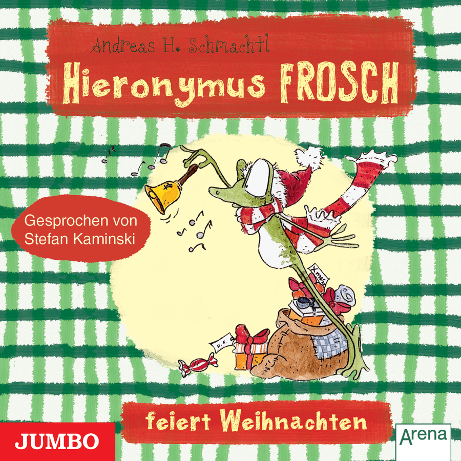 Cover Hieronymus Frosch feiert Weihnachten