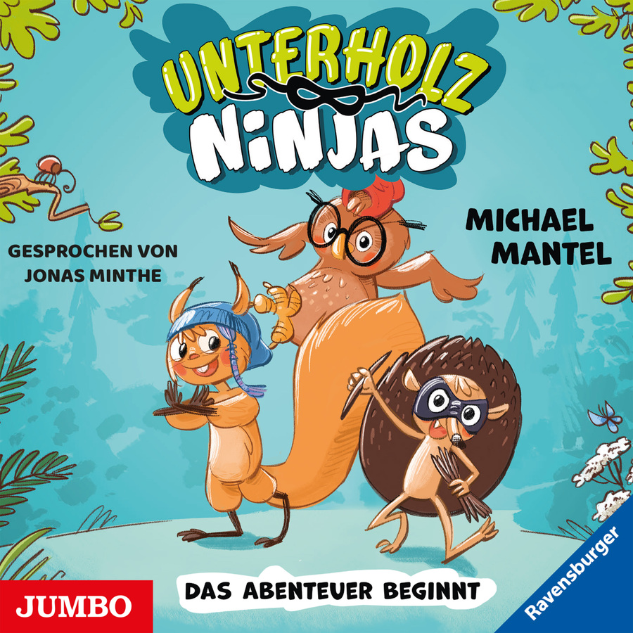 Cover Unterholz-Ninjas. Das Abenteuer beginnt (Band 1)