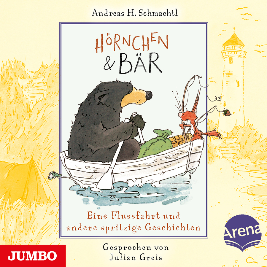 Cover Hörnchen & Bär. Eine Flussfahrt und andere spritzige Geschichten (Band 3)