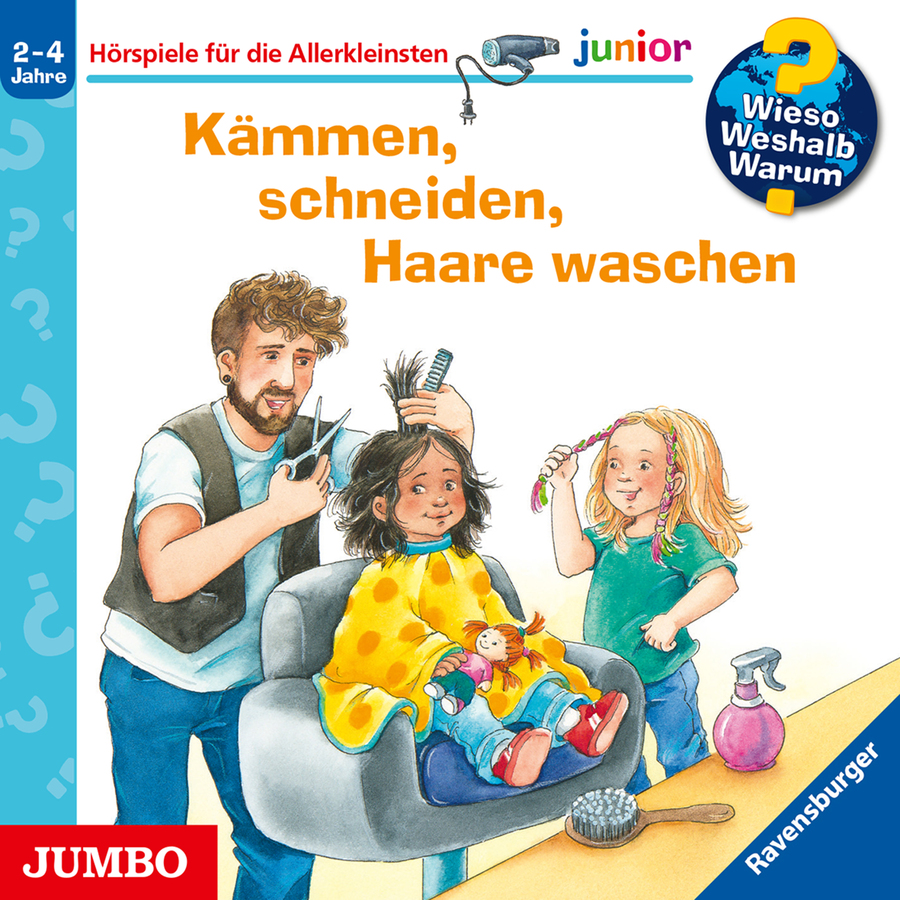 Cover Kämmen, schneiden, Haare waschen (Wieso? Weshalb? Warum? junior, Folge 79)