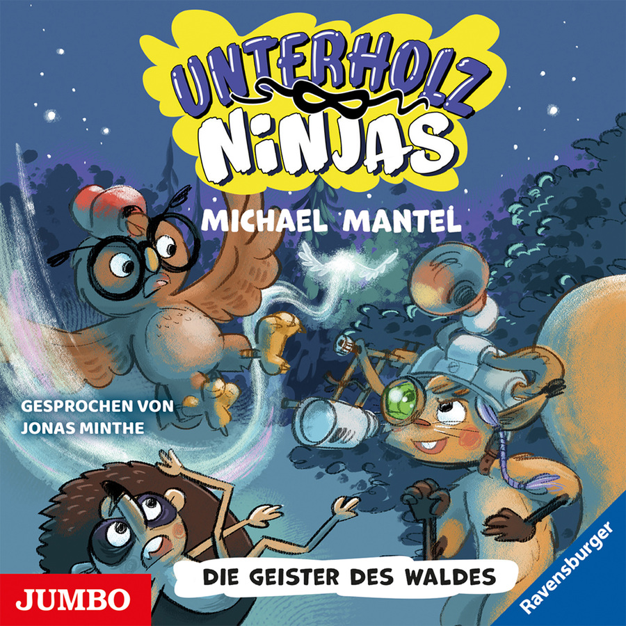 Cover Unterholz-Ninjas. Die Geister des Waldes (Band 4)