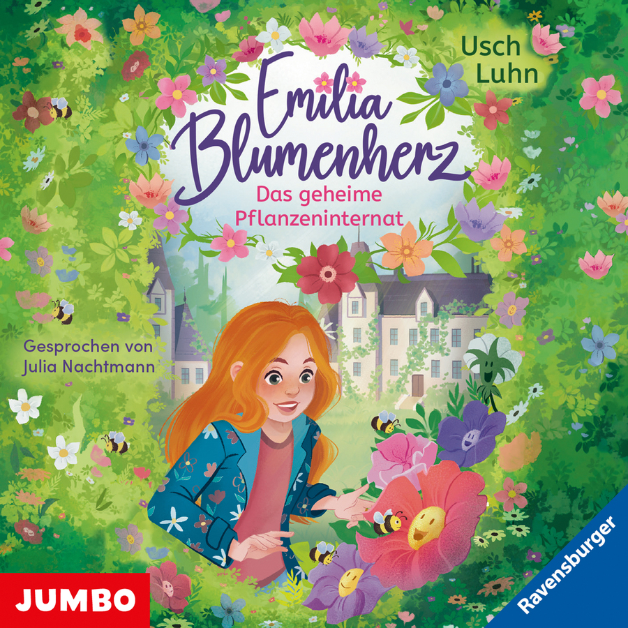 Cover Emilia Blumenherz. Das geheime Pflanzeninternat (Band 1)