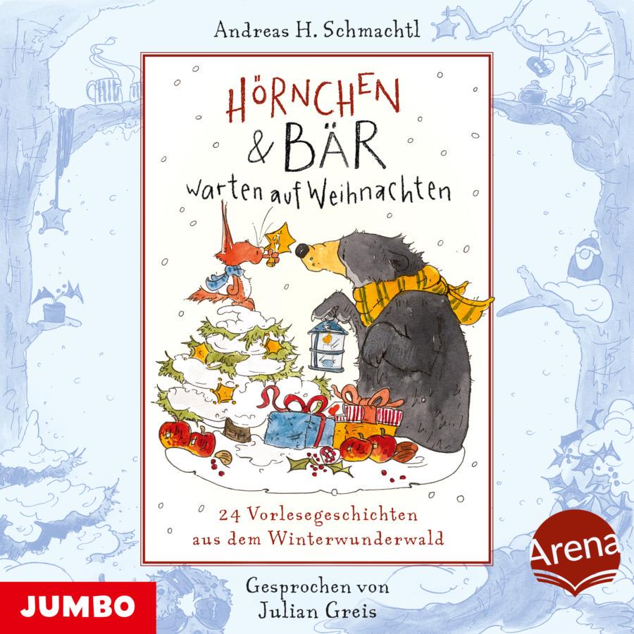 Cover Hörnchen & Bär warten auf Weihnachten. 24 Vorlesegeschichten aus dem Winterwunderwald